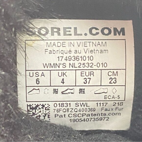 Sorel Tivoli II Boots Suede Faux Fur Winter Snow Boots - Picture 10 of 10